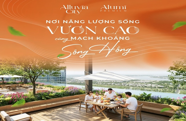✨ALUMI – NƠI NĂNG LƯỢNG SỐNG VƯƠN CAO CÙNG MẠCH KHOÁNG SÔNG HỒNG✨